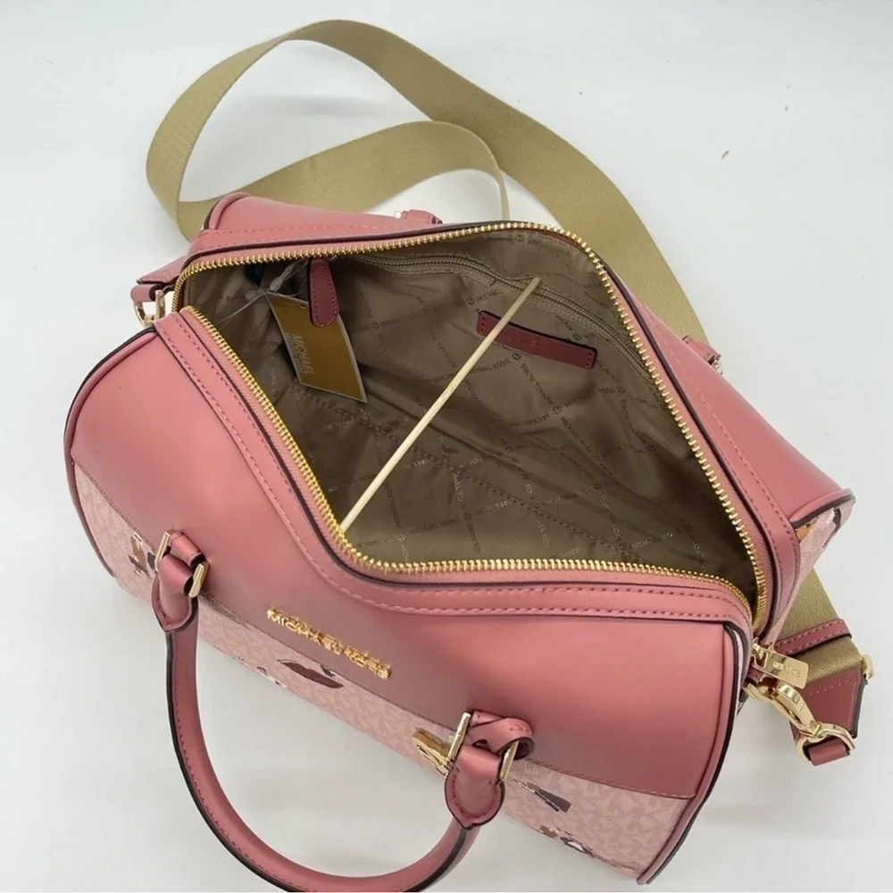 Michael Kors Medium Duffle Satchel Crossbody Bag - Picture 9 of 11